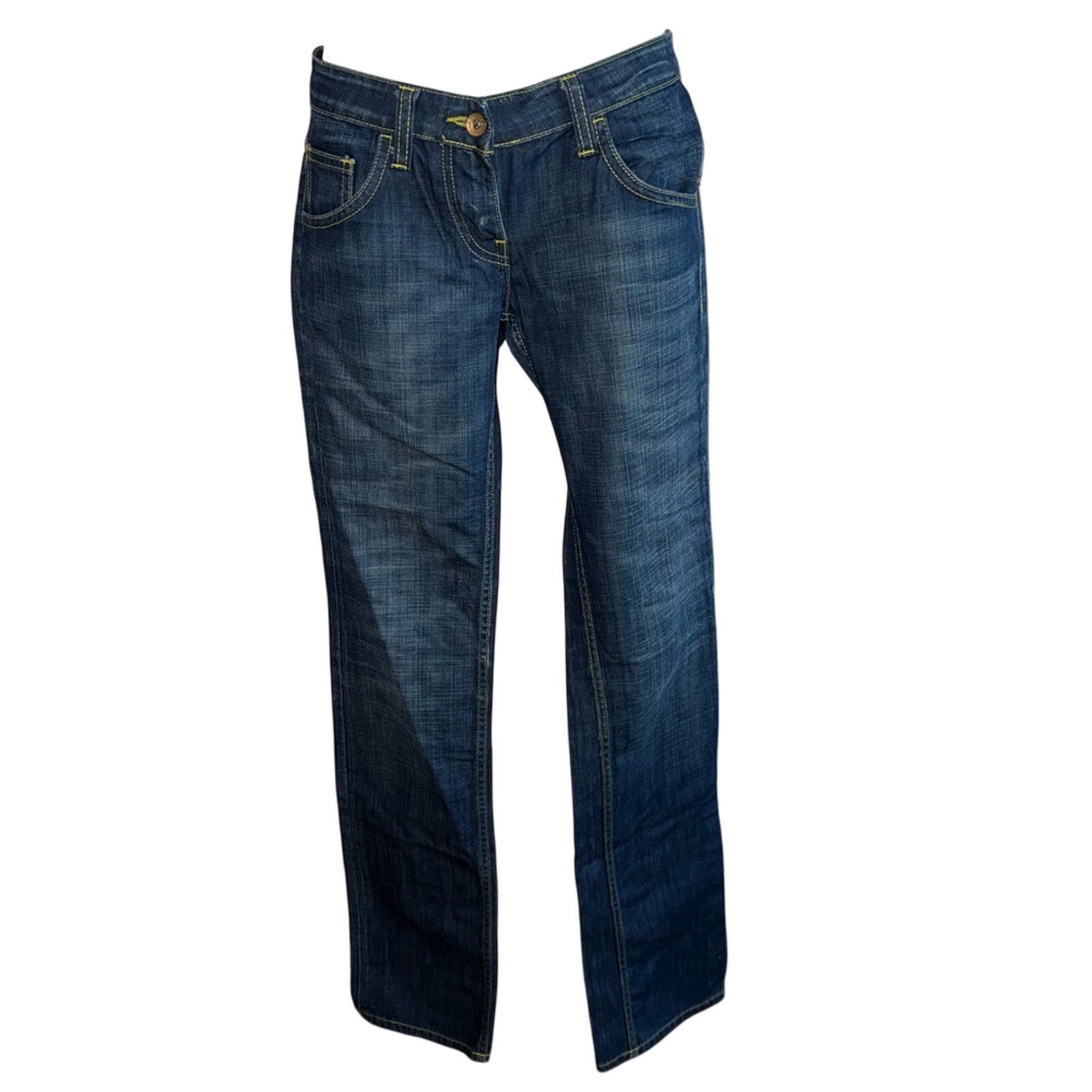 Combobella Blue Denim Jeans Womenâs 28 Long